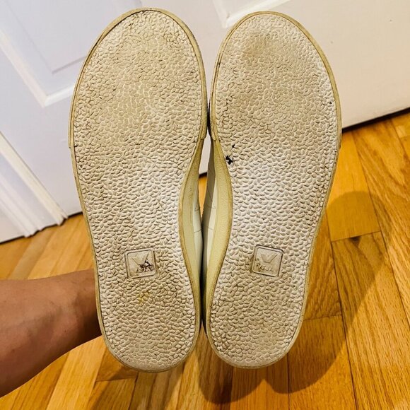 VEJA Low Esplar Leather Lace-Up Sneakers | White Great Condition Size 9 - Picture 12 of 16